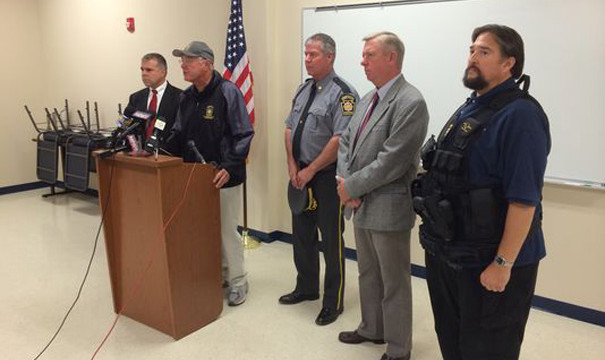 1410619623000 AP Police Barracks Shooting