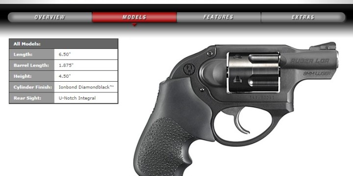 Ruger LCR 9mm