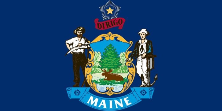 Maine state flag