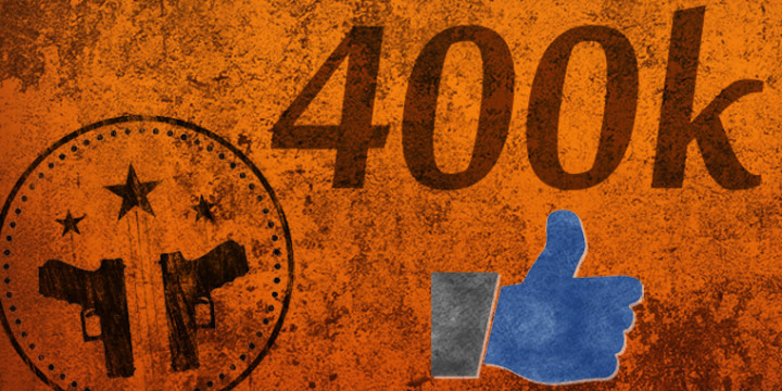 400k facebook likes