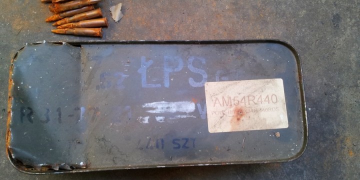 rusted bullets russian canister 7.62x54r
