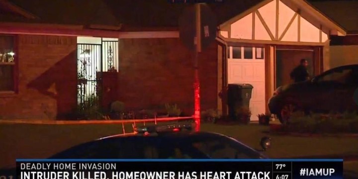 Home invasion heart attack