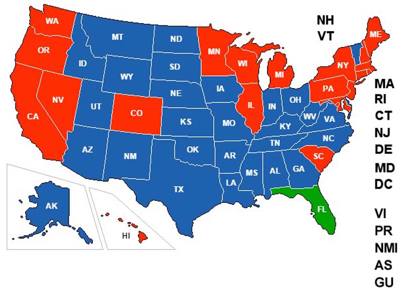 Did You Know There's An Interactive Concealed Carry Reciprocity Map Out