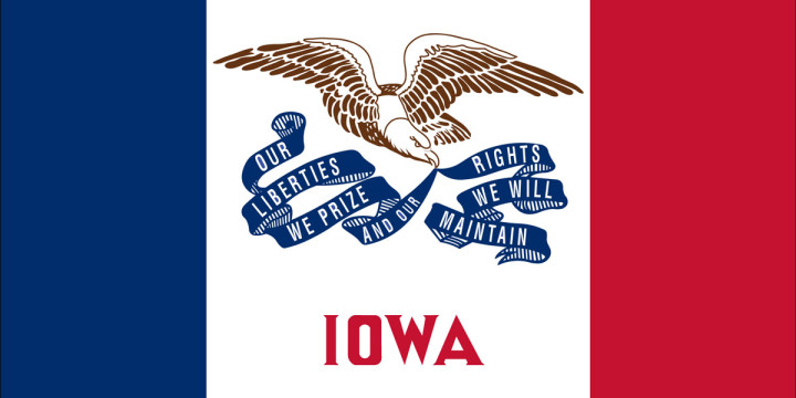Iowa flag