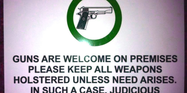 Not gun free zone