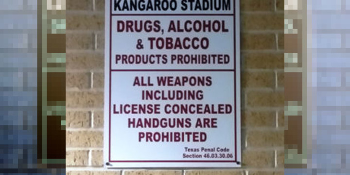 Stadium policy