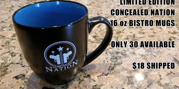 CONCEALED NATION BISTRO MUG