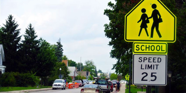 Third street sign