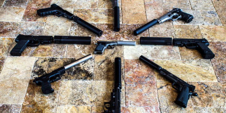 Pistol suppressors