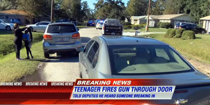 Teenager 13 shot burglar