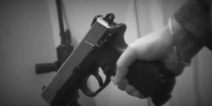 Cleveland woman fn 45 subdue burglar