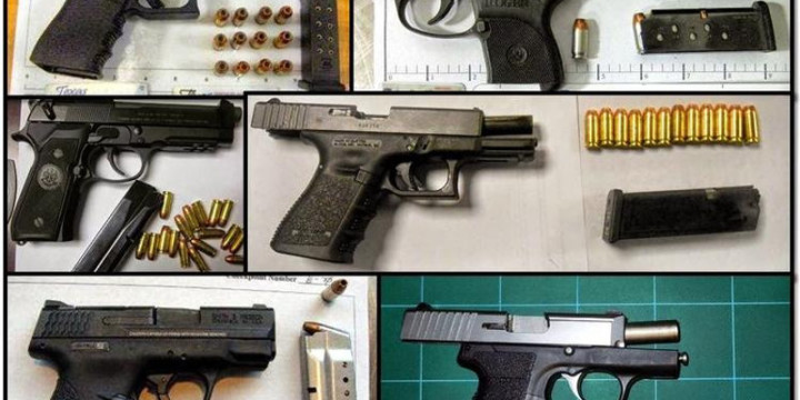 Tsa recovers 20 pct more guns 2015