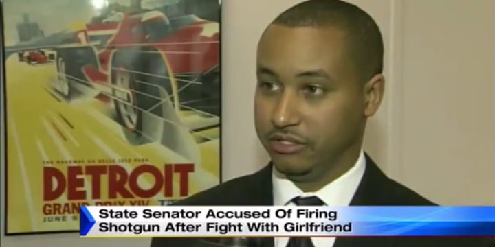 Michigan state senator virgil smith shoots at wife