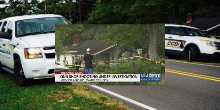 Raleigh gun shop attempted robbery