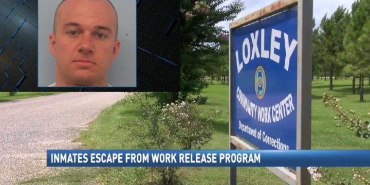 Work release program inmate captured