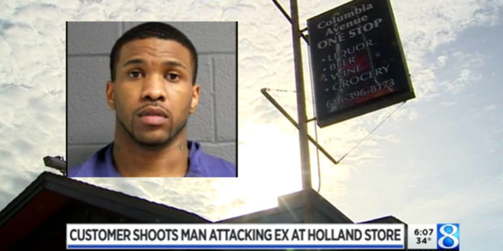 Holland michigan abusive ex boyfriend shot