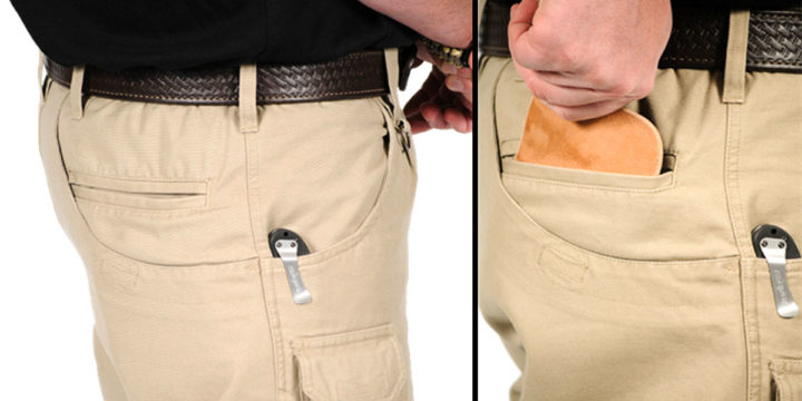 Pocket carry crossbreed holsters example alternate concealment methods