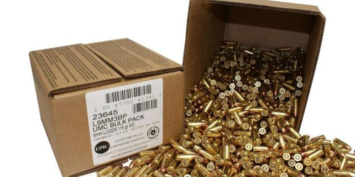 Bulk pistol ammo