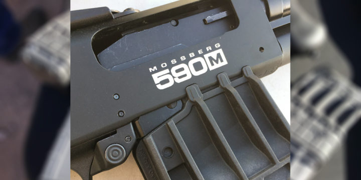 Introducing the Mossberg 590M™ Mag-Fed 12-gauge shotgun, built on Mossberg’s legendary pump-action, tactical platform combined with the world’s first double-stack, 10-round shotgun magazine; with optional 5, 10, 15 and 20-round capacity magazines sold as accessories. The 590M is initially available in two 10-round configurations; ideal for home security, tactical and competitive applications. Based upon Mossberg’s proven pump-action platform, standard features of the 590M include non-binding twin action bars; positive steel-to-steel lock-up; anti-jam elevator; dual extractors; anodized aluminum receiver drilled and tapped for convenience of adding optics; heavy-walled barrel; convenient cleanout magazine tube; and universally-recognized, ambidextrous top-mounted safety. With the included 10-round magazine, these 12-gauge 2.75-inch pump-actions have a total round capacity of 10+1.