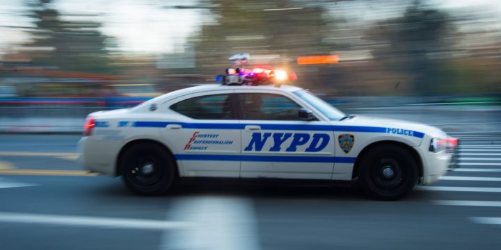 Nypd car moving