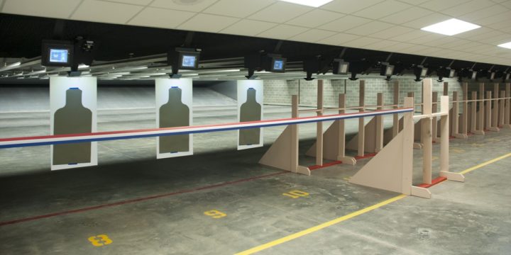 Indoor gun range