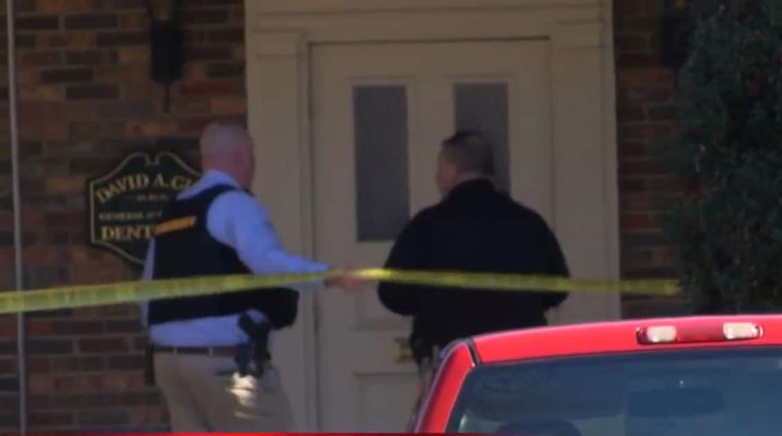 Husband Goes To Dentist Office To Kill Wife, Is Then Shot By Armed