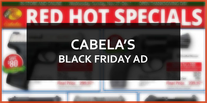 CABELA'S BLACK FRIDAY AD