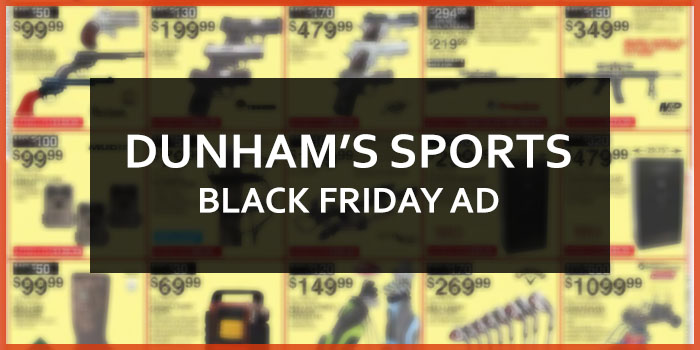 DUNHAM'S SPORTS BLACK FRIDAY AD