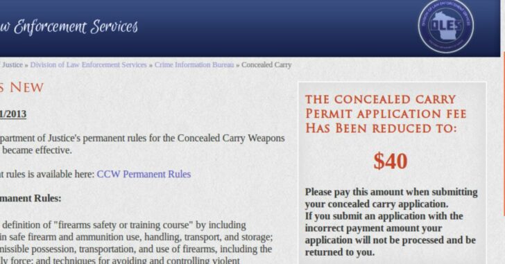 Wisconsin CCW Permit Homicide Rate Lower Than Japan’s