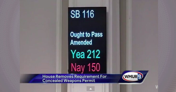 NH Could Be Number Eight!!!  Constitutional Carry Bill Reaches Hassan’s Desk