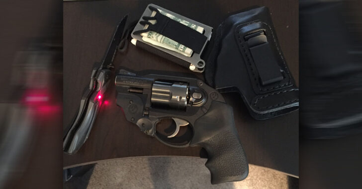 #DIGTHERIG – Andy and his Ruger LCR in a THS Leather Holster