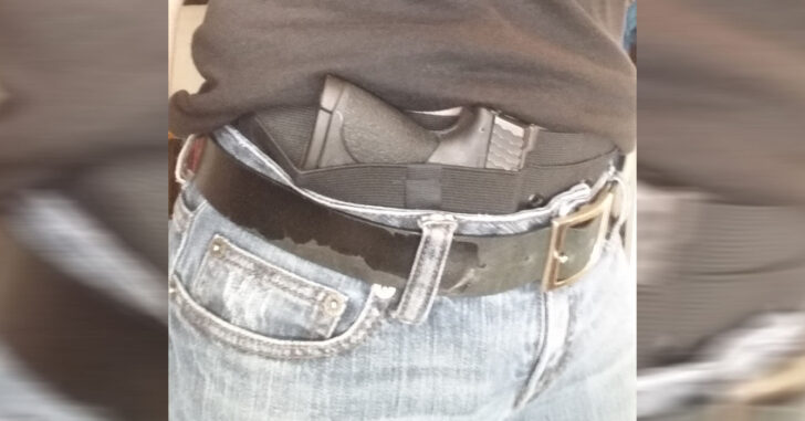 #DIGTHERIG – Amanda and her S&W M&P 9C in a Can Can Concealment Shebang Holster