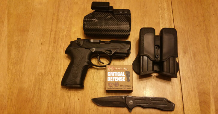 #DIGTHERIG – Dakota and his Beretta PX4 Storm Compact in a Clinger Holster