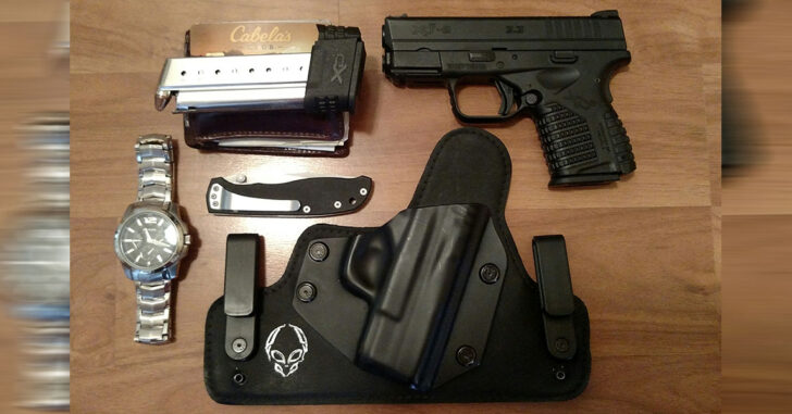 #DIGTHERIG – Kyle and his Springfield Armory XD-S 9mm in an Alien Gear Holster