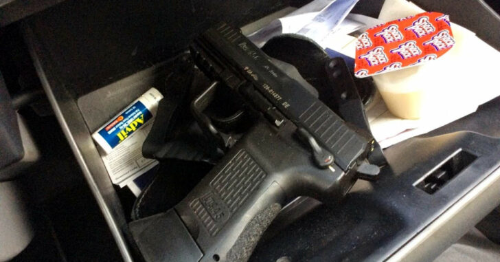 Gun In The Car: Do You Secure It Even When Running Into The Store Quickly?
