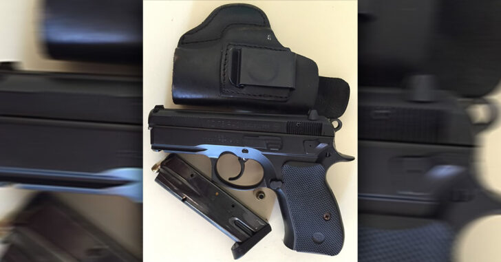 #DIGTHERIG – Alex and his CZ-75 P01 in a Custom Holster