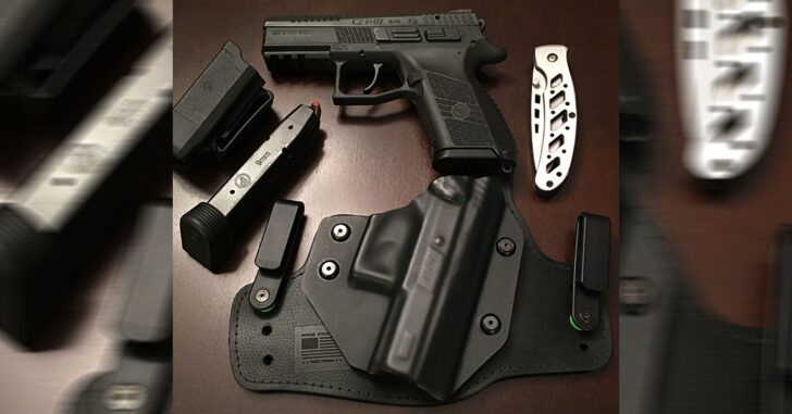 #DIGTHERIG – Dave and his CZ P-07 in an Alien Gear Holster