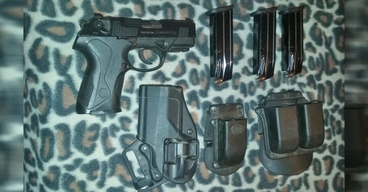 #DIGTHERIG – Ward and his Beretta PX4 in a Blackhawk Holster