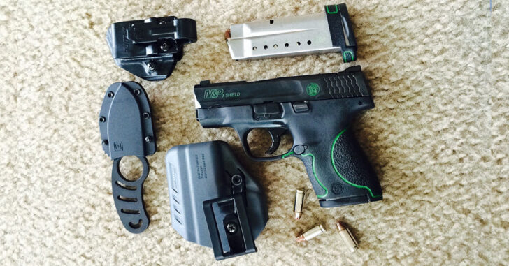 #DIGTHERIG – JD and his S&W M&P Shield 9mm in a Blackhawk Holster