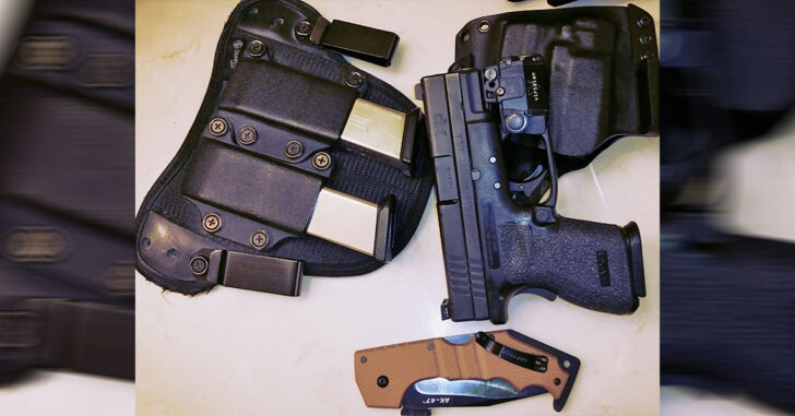 #DIGTHERIG – Chris and his Springfield XD9 in a Bravo Holster