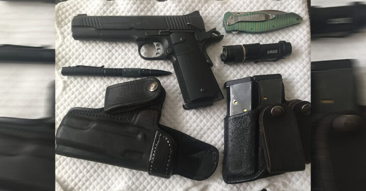 #DIGTHERIG – Mike and his Kimber Custom TLE2 in an Andrews Leather McDaniel 2 Holster