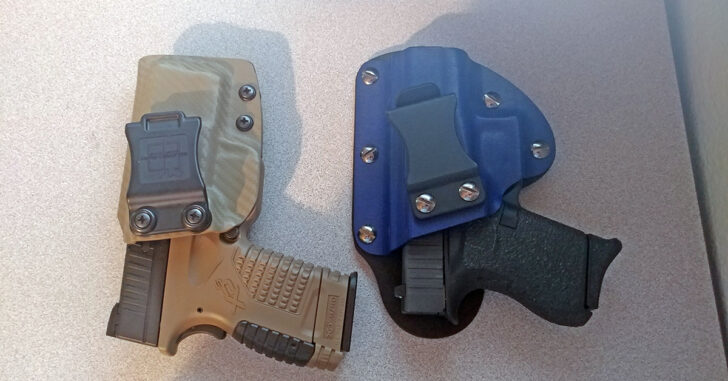 #DIGTHERIG – Tyler and his Springfield XDs 9mm and Glock 43 in Squared Away Customs and Raw Dog Tactical Holsters