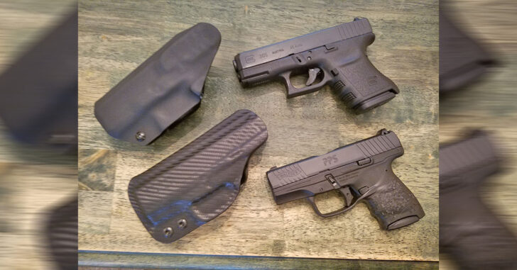 #DIGTHERIG – Joe and his Walther PPS M2 and Glock 30s in a Badger State and We The People Holster