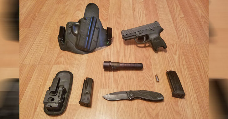 #DIGTHERIG – Shaun and his Sig Sauer P320 in an Alien Gear Holster