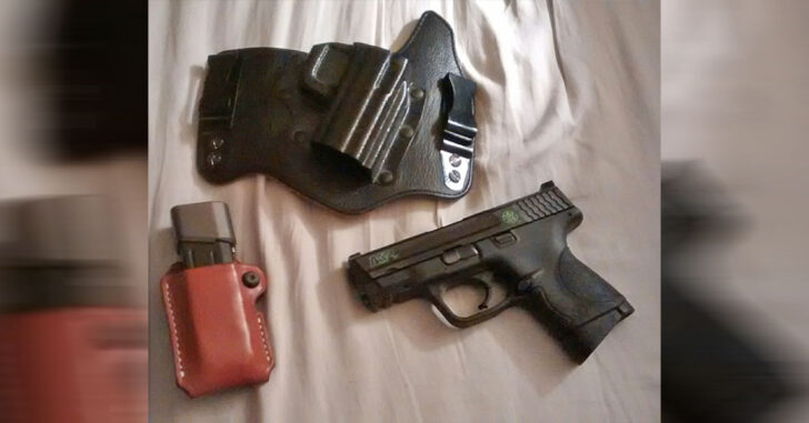 #DIGTHERIG – Matthew and his Smith & Wesson M&P 9c in a Galco Holster