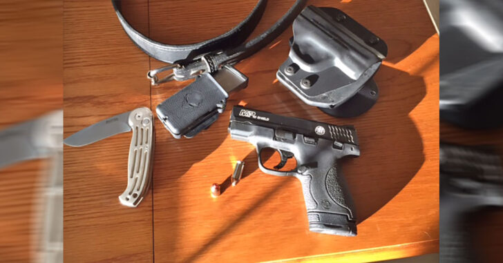 #DIGTHERIG – Steven and his Smith & Wesson M&P Shield in an Alien Gear Holster