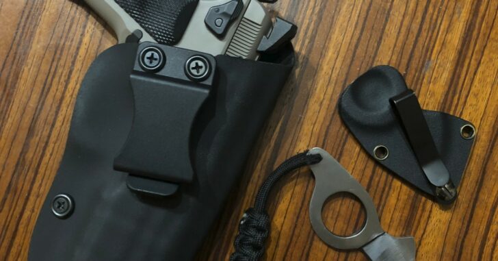 #DIGTHERIG – Chris and his CZ 75 SP-01 in a Homemade Kydex Holster