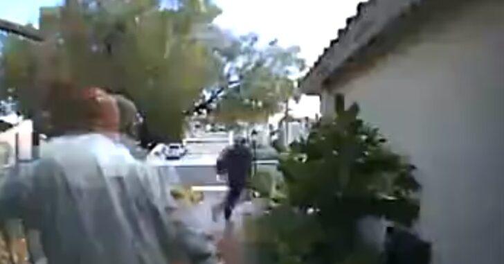Ex-Bounty Hunter Pulls Gun on Package-Thieving Duo, Chases After Them, Police Catch Up