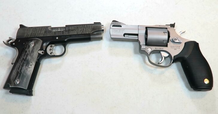 1911’s VS Revolvers “Handgun Showdown” – VIDEO