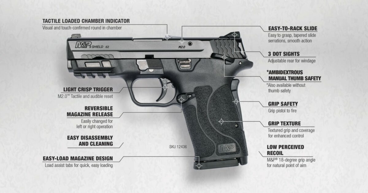 M&p Shield Ez 9mm Parts Diagram